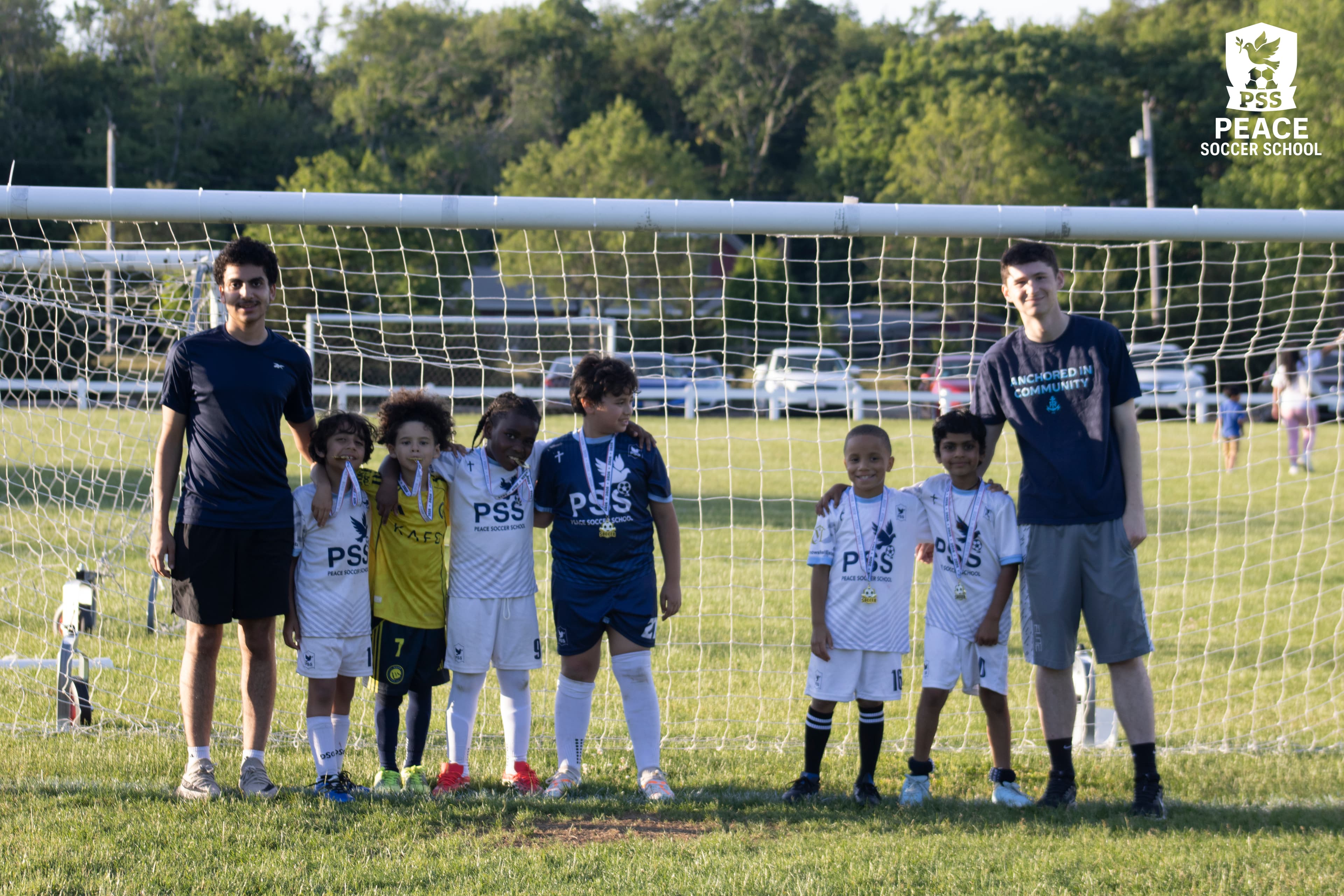 Young athletes training at PSS