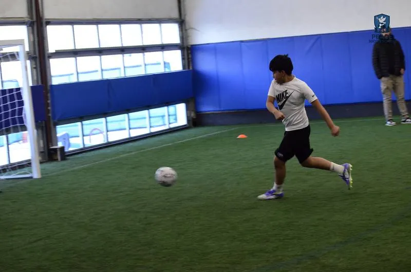 Peace Soccer School indoor team photo youth soccer Rehoboth